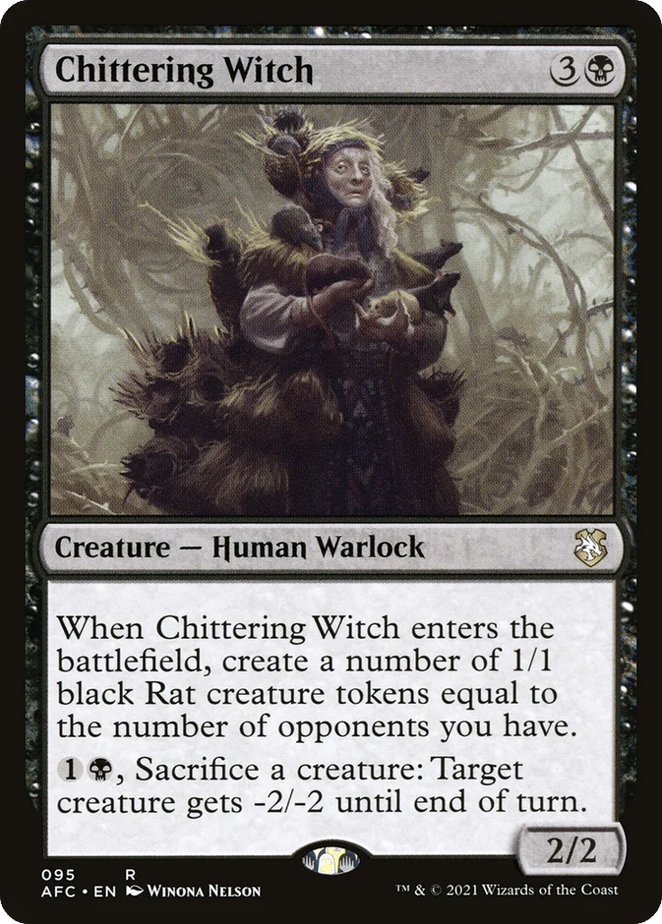 Chittering Witch · Forgotten Realms Commander
