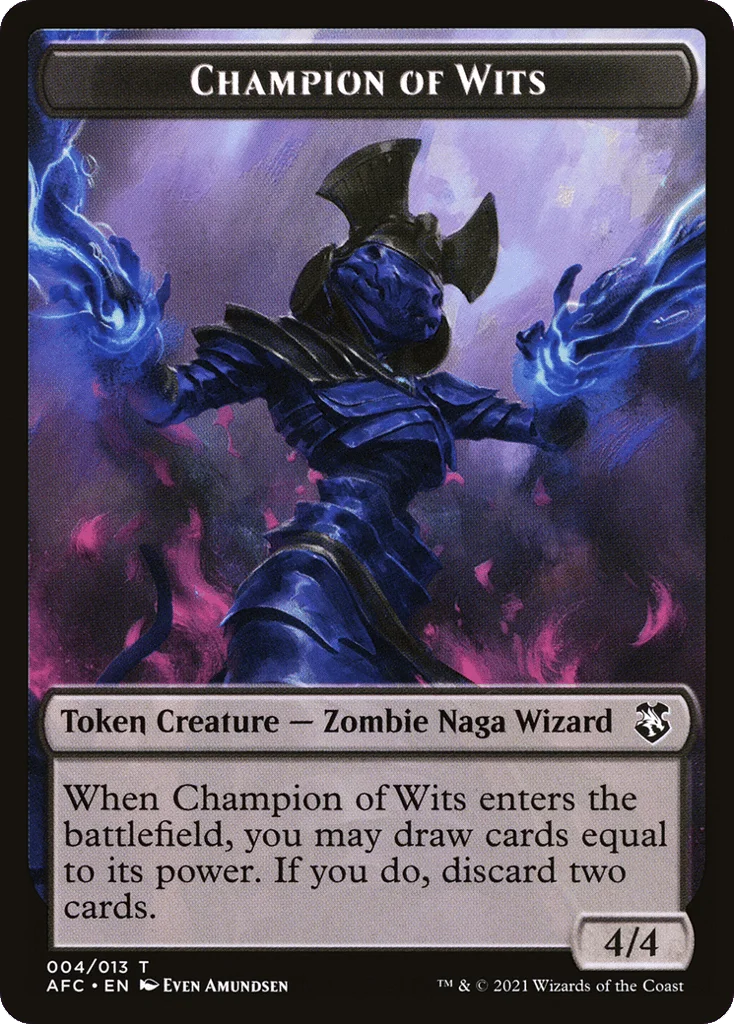 Champion of Wits · Forgotten Realms Commander