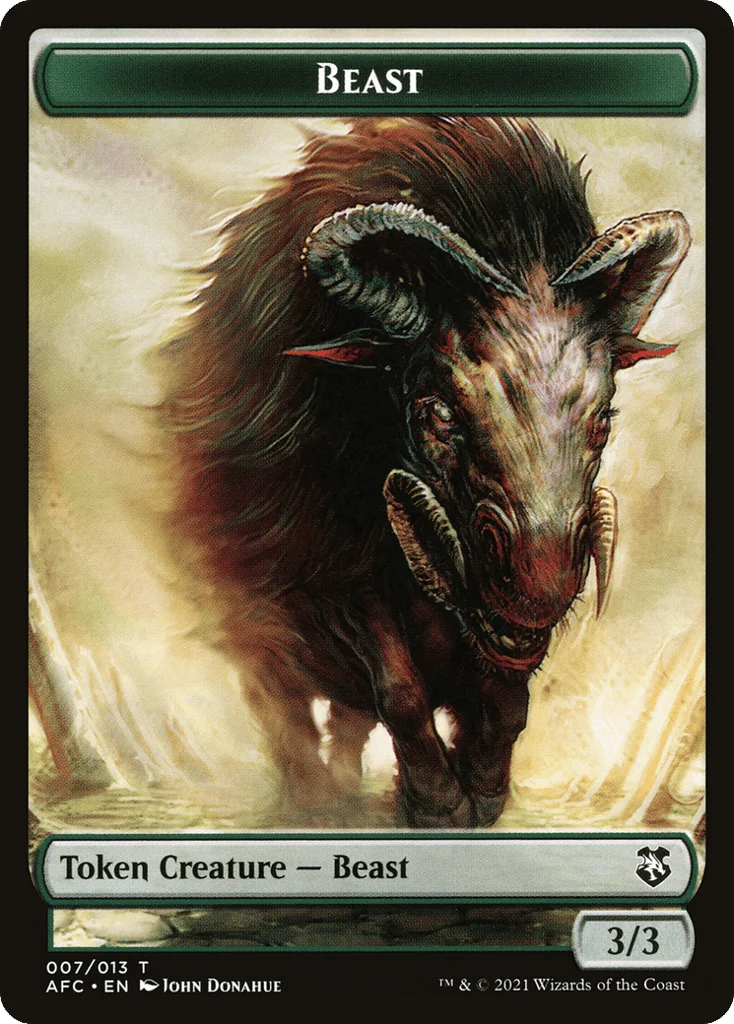 Beast · Forgotten Realms Commander