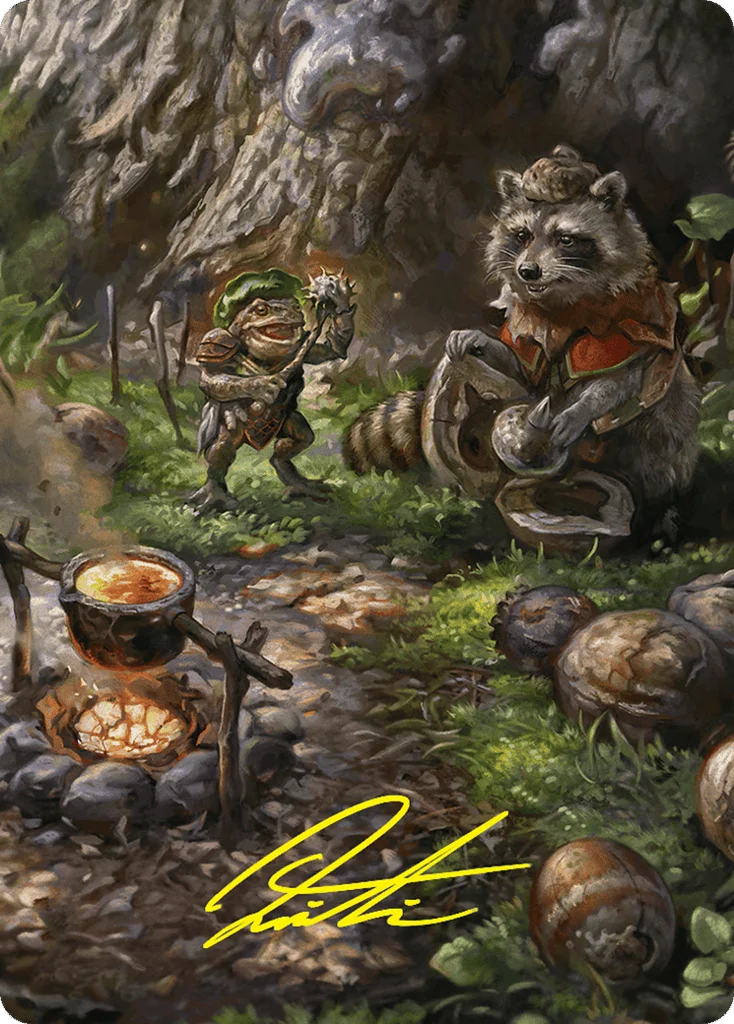 Sylvan Scavenging · Foundations Art Series