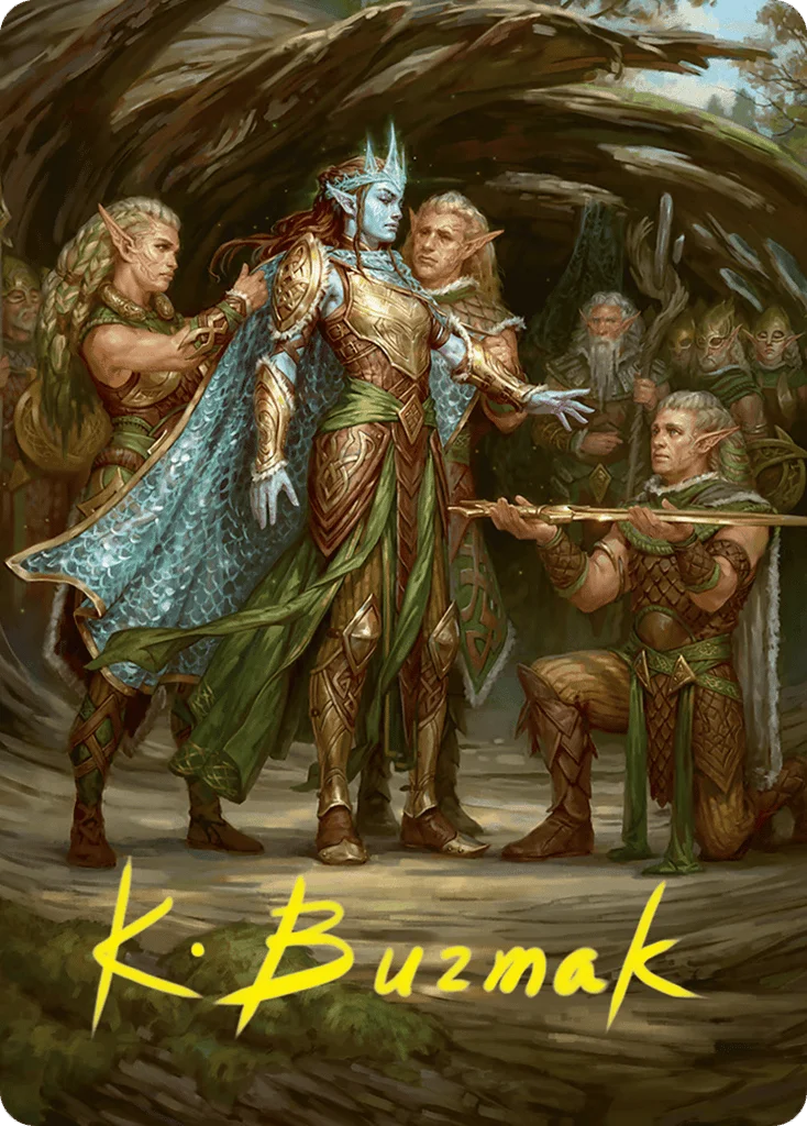 Lathril, Blade of the Elves · Foundations Art Series