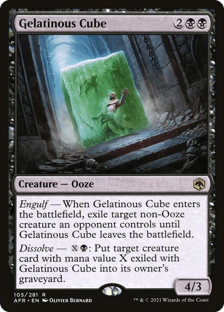 Gelatinous Cube · Adventures in the Forgotten Realms