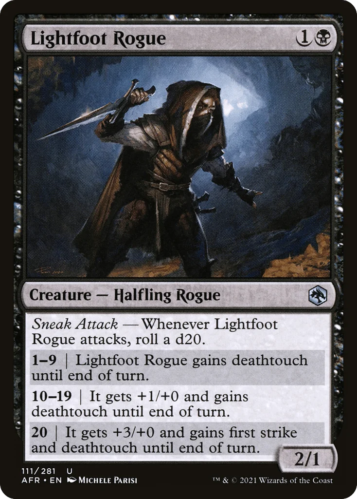 Lightfoot Rogue · Adventures in the Forgotten Realms