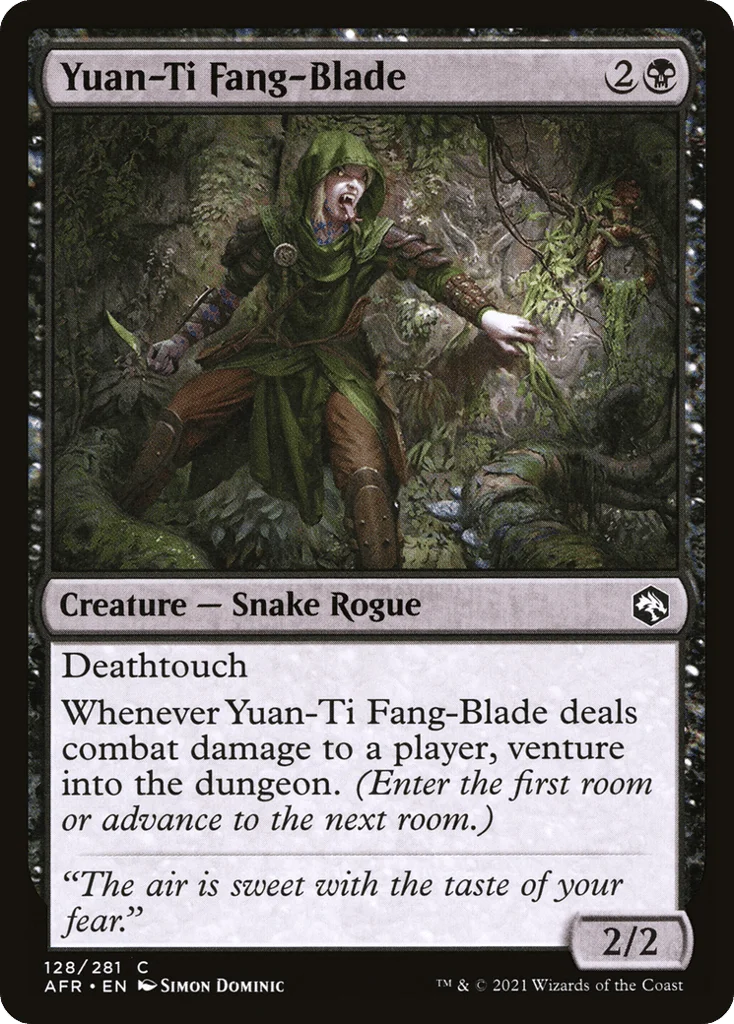 Yuan-Ti Fang-Blade · Adventures in the Forgotten Realms