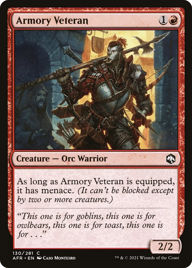 Armory Veteran · Adventures in the Forgotten Realms