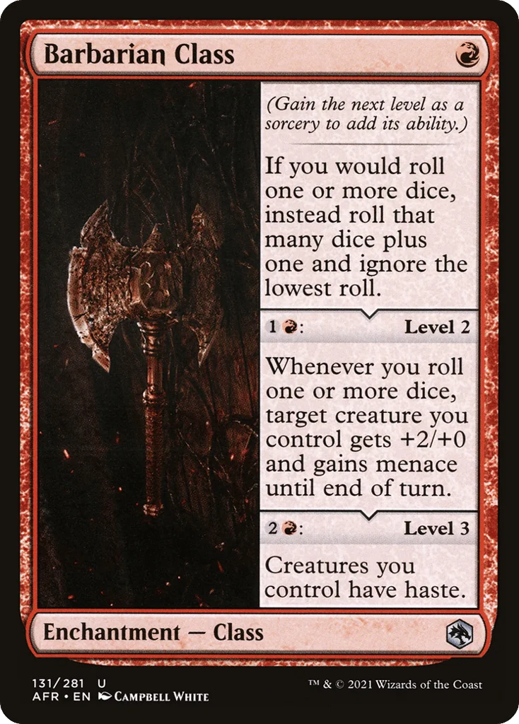 Barbarian Class · Adventures in the Forgotten Realms