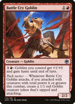 Battle Cry Goblin