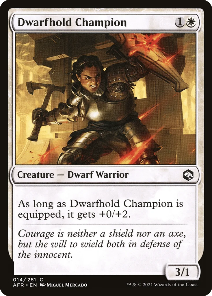 Dwarfhold Champion · Adventures in the Forgotten Realms