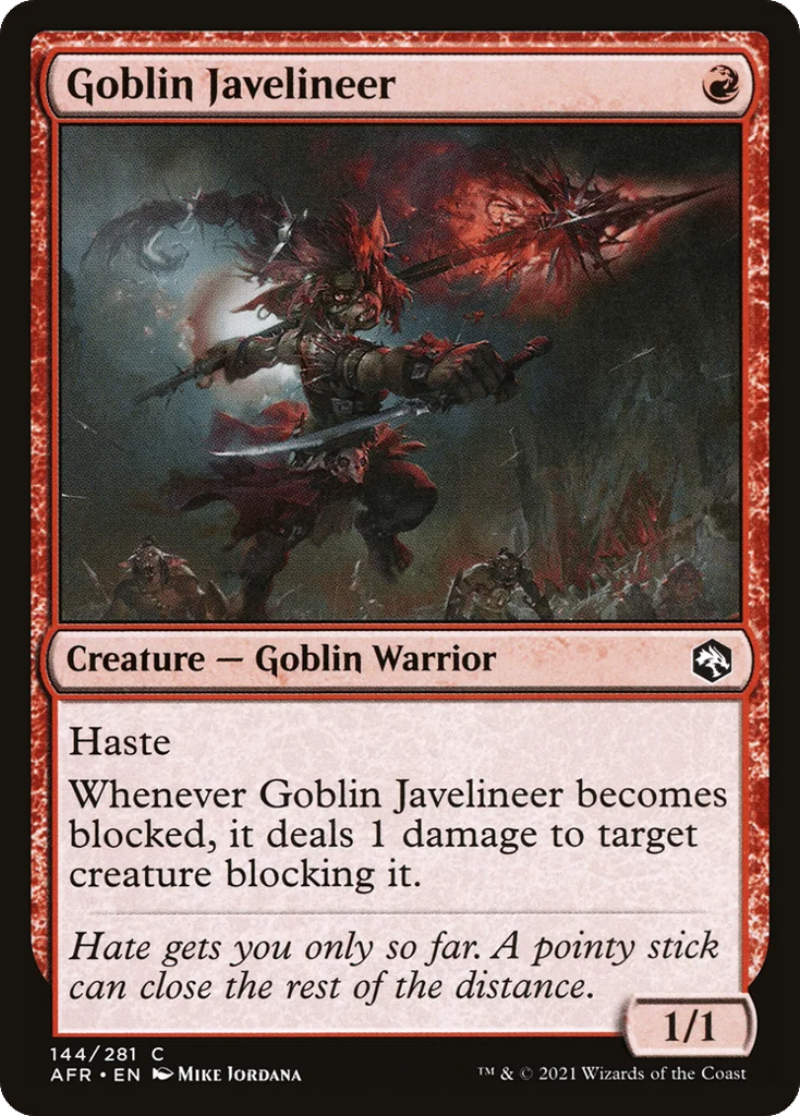 Goblin Javelineer · Adventures in the Forgotten Realms