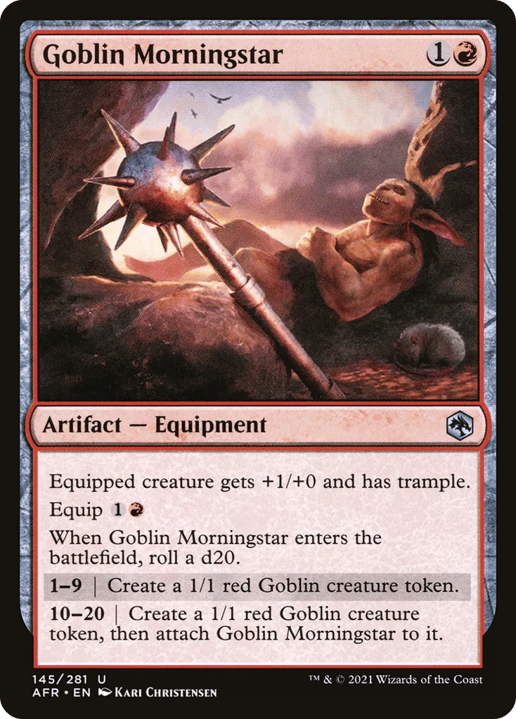 Goblin Morningstar · Adventures in the Forgotten Realms