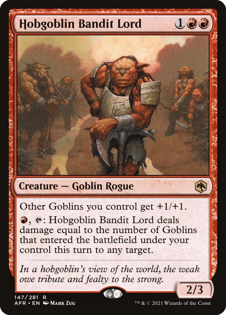 Hobgoblin Bandit Lord · Adventures in the Forgotten Realms