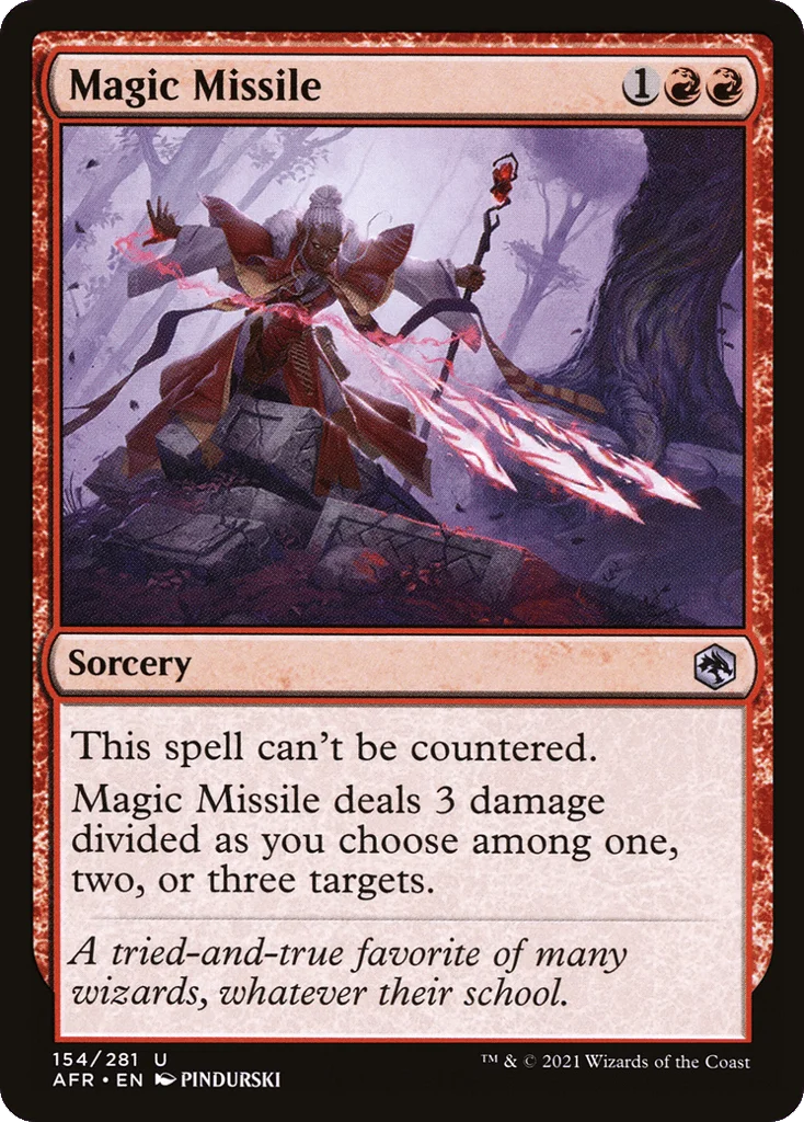 Magic Missile · Adventures in the Forgotten Realms