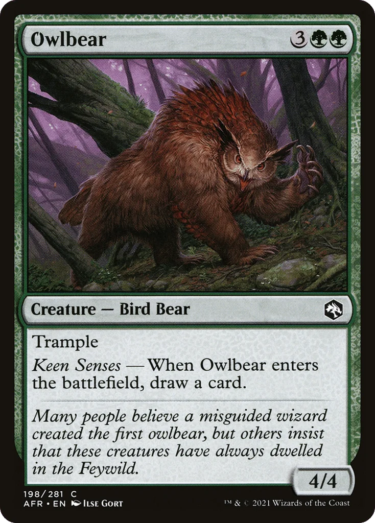 Owlbear · Adventures in the Forgotten Realms