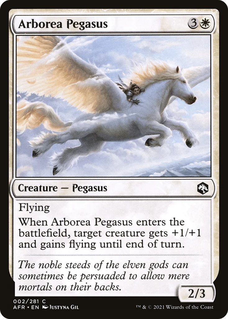 Arborea Pegasus · Adventures in the Forgotten Realms