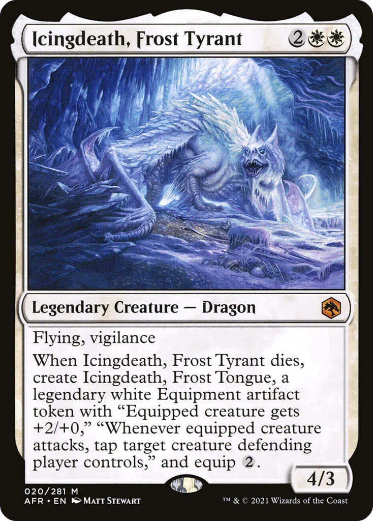 Icingdeath, Frost Tyrant · Adventures in the Forgotten Realms