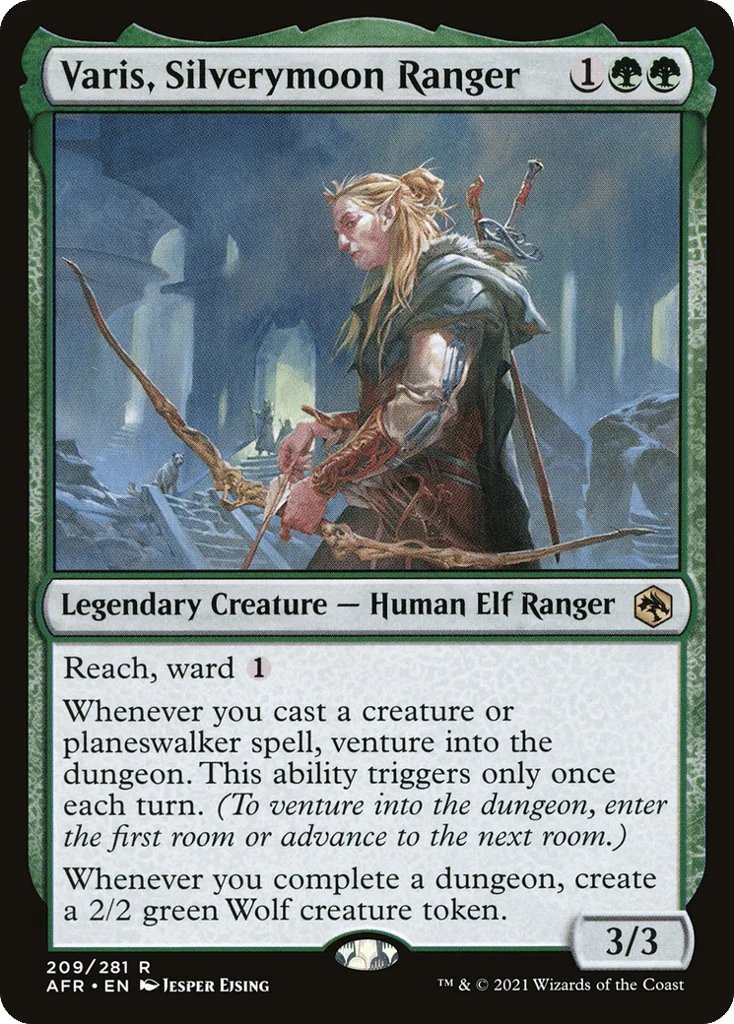 Varis, Silverymoon Ranger · Adventures in the Forgotten Realms