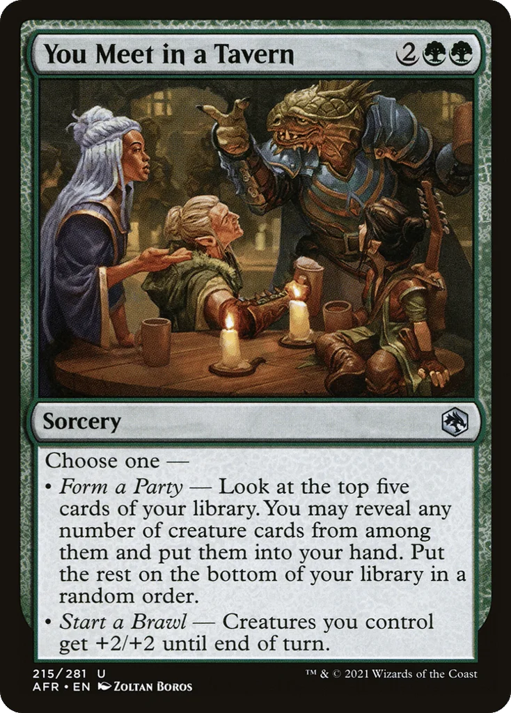 You Meet in a Tavern · Adventures in the Forgotten Realms
