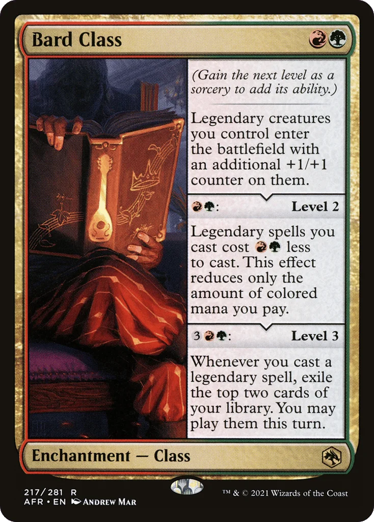 Bard Class · Adventures in the Forgotten Realms
