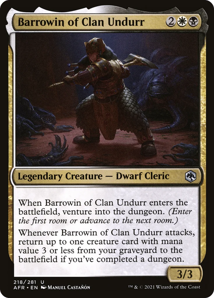 Barrowin of Clan Undurr · Adventures in the Forgotten Realms