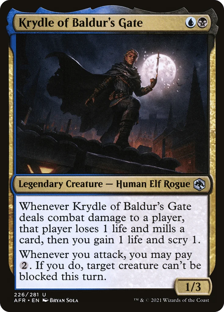 Krydle of Baldur's Gate · Adventures in the Forgotten Realms