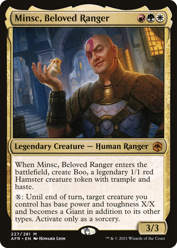 Minsc, Beloved Ranger · Adventures in the Forgotten Realms