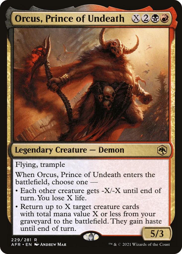 Orcus, Prince of Undeath · Adventures in the Forgotten Realms