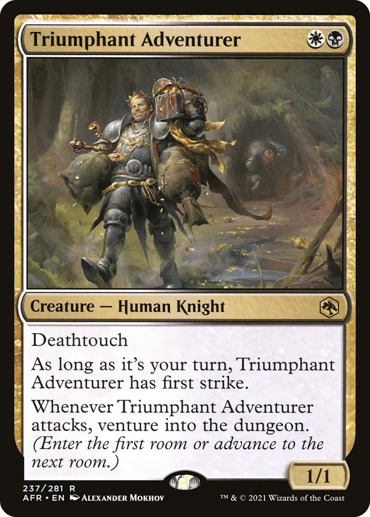 Triumphant Adventurer · Adventures in the Forgotten Realms
