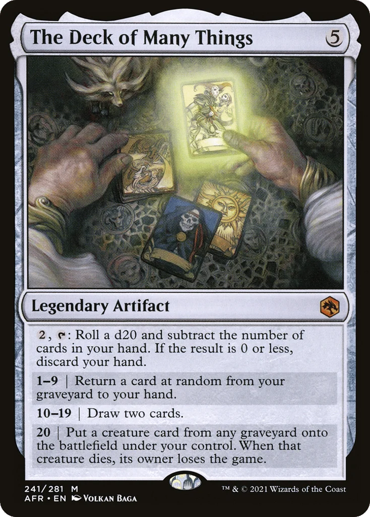 The Deck of Many Things · Adventures in the Forgotten Realms