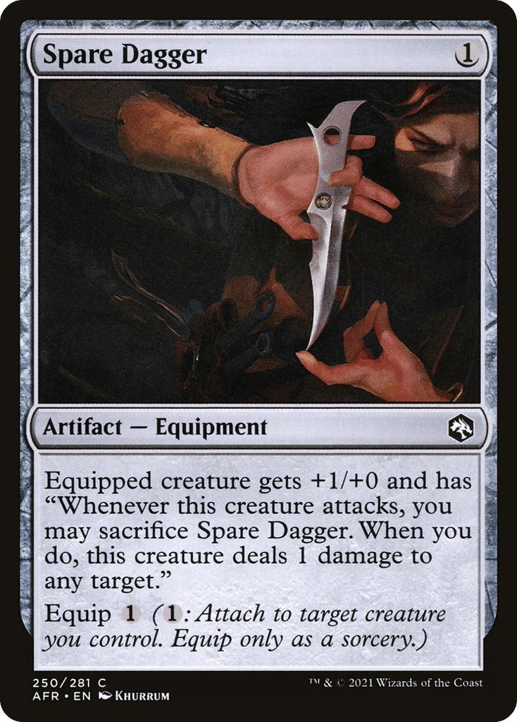 Spare Dagger · Adventures in the Forgotten Realms