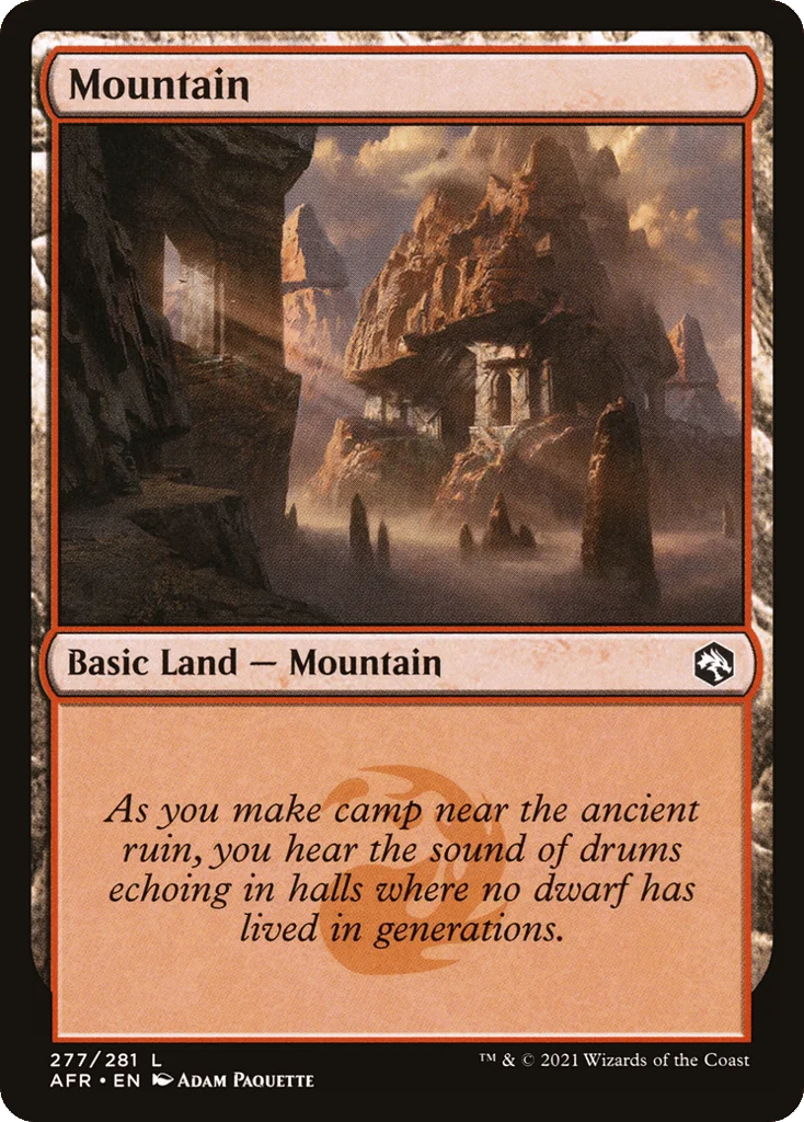 Mountain · Adventures in the Forgotten Realms