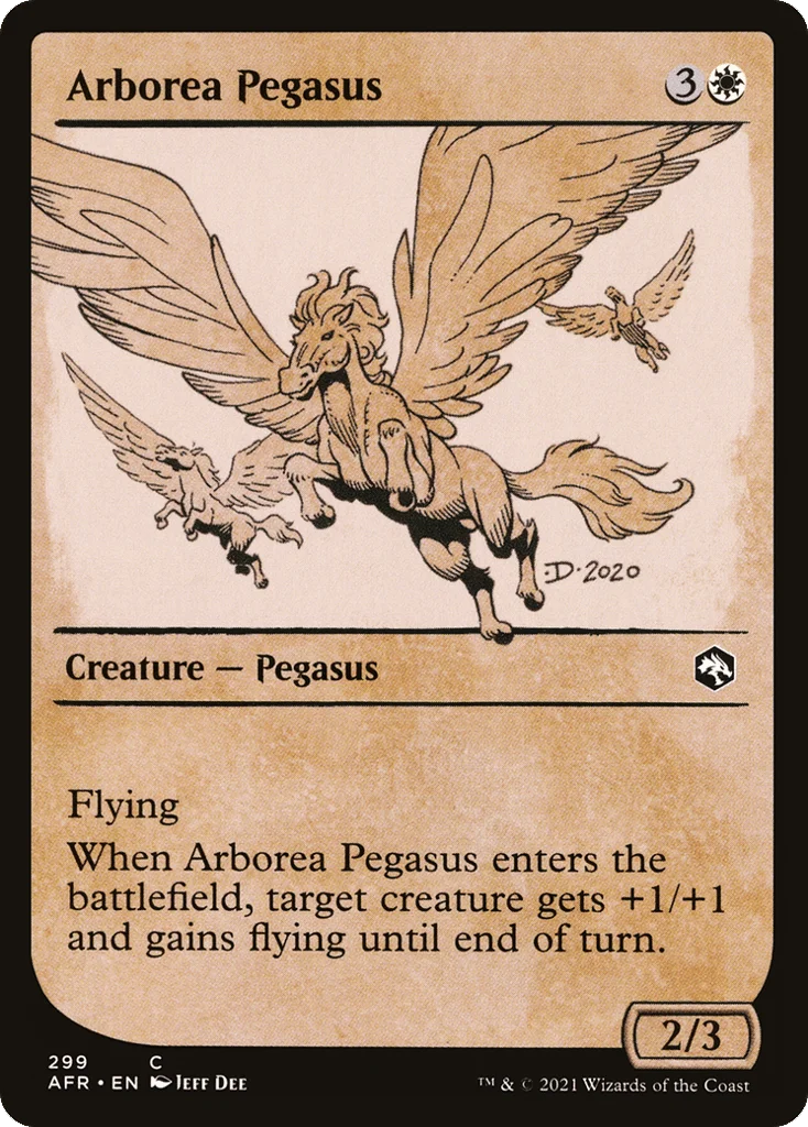 Arborea Pegasus · Adventures in the Forgotten Realms