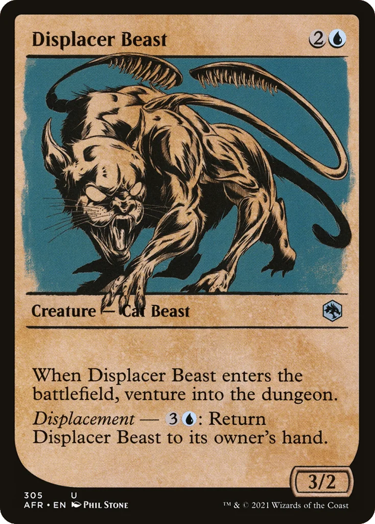 Displacer Beast · Adventures in the Forgotten Realms