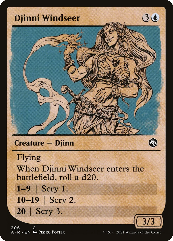 Djinni Windseer · Adventures in the Forgotten Realms