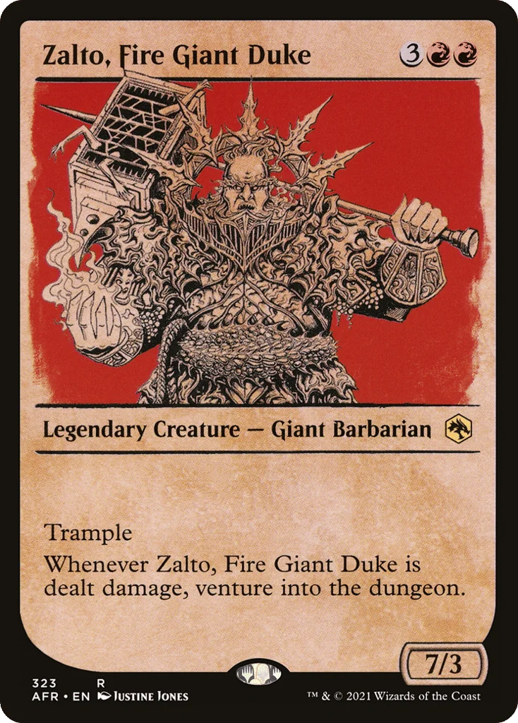 Zalto, Fire Giant Duke · Adventures in the Forgotten Realms