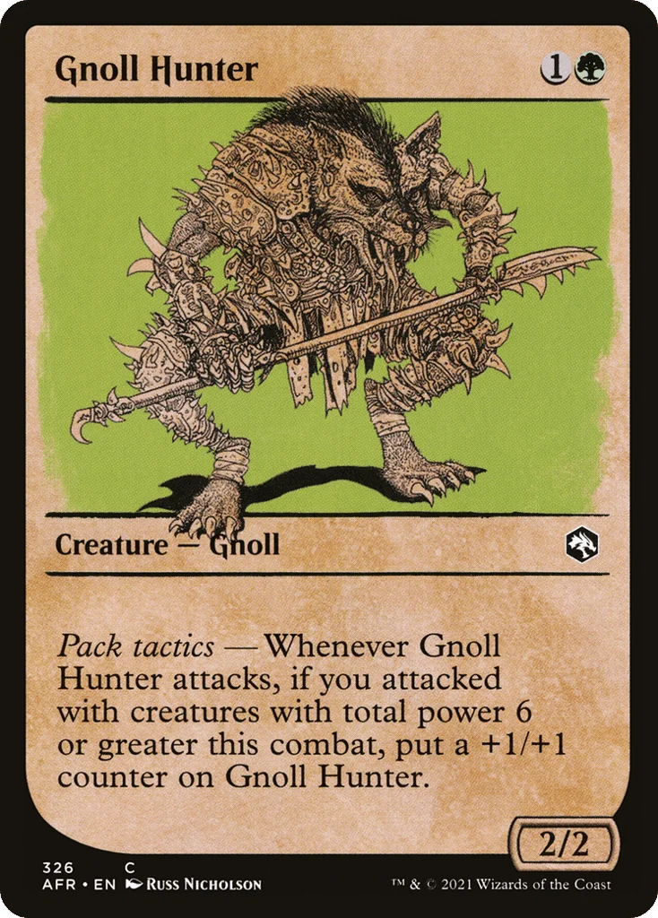 Gnoll Hunter · Adventures in the Forgotten Realms