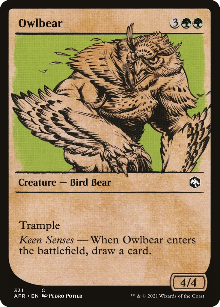 Owlbear · Adventures in the Forgotten Realms