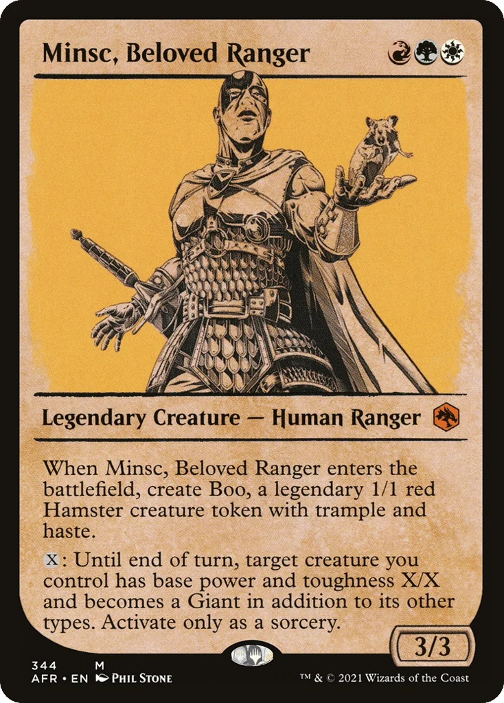 Minsc, Beloved Ranger · Adventures in the Forgotten Realms