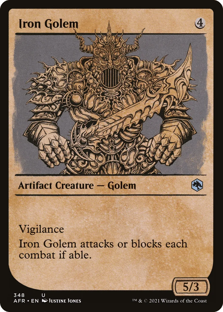 Iron Golem · Adventures in the Forgotten Realms