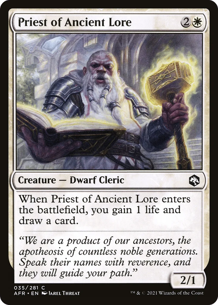 Priest of Ancient Lore · Adventures in the Forgotten Realms