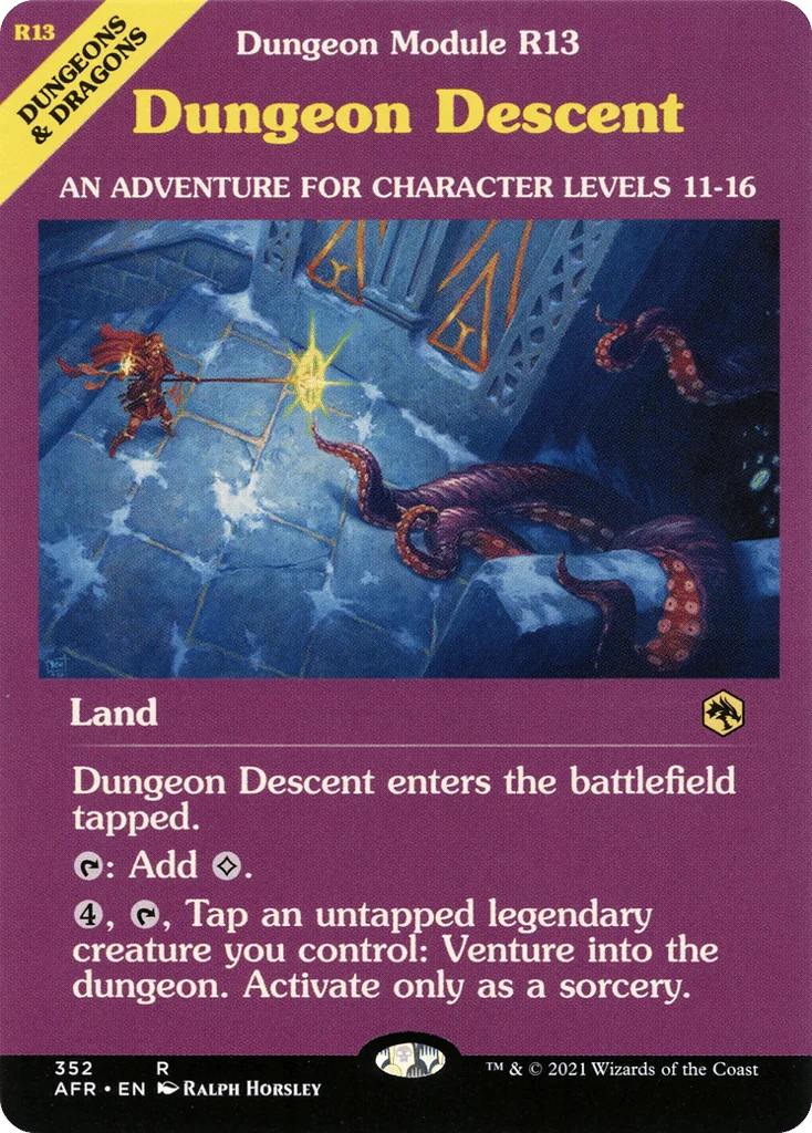 Dungeon Descent · Adventures in the Forgotten Realms