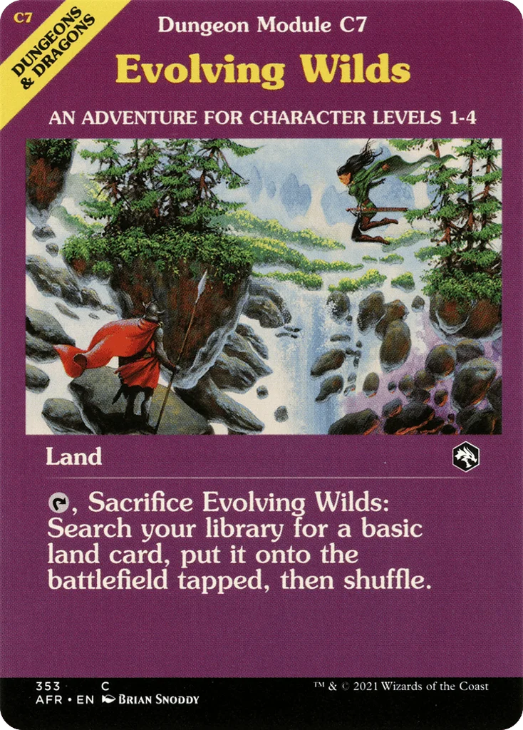 Evolving Wilds · Adventures in the Forgotten Realms