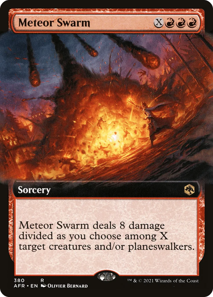 Meteor Swarm · Adventures in the Forgotten Realms