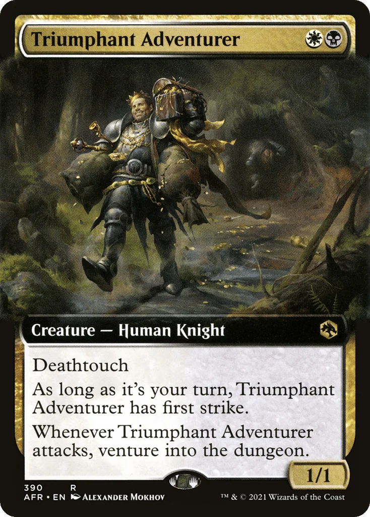 Triumphant Adventurer · Adventures in the Forgotten Realms