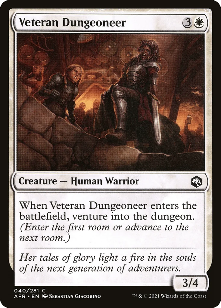 Veteran Dungeoneer · Adventures in the Forgotten Realms