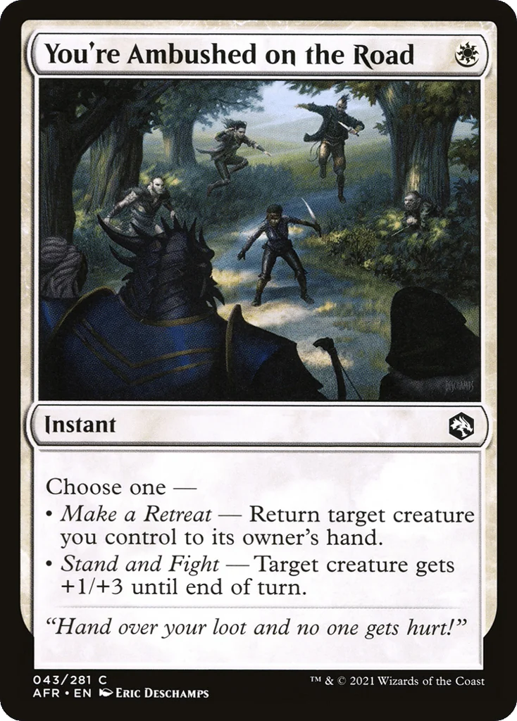 You're Ambushed on the Road · Adventures in the Forgotten Realms