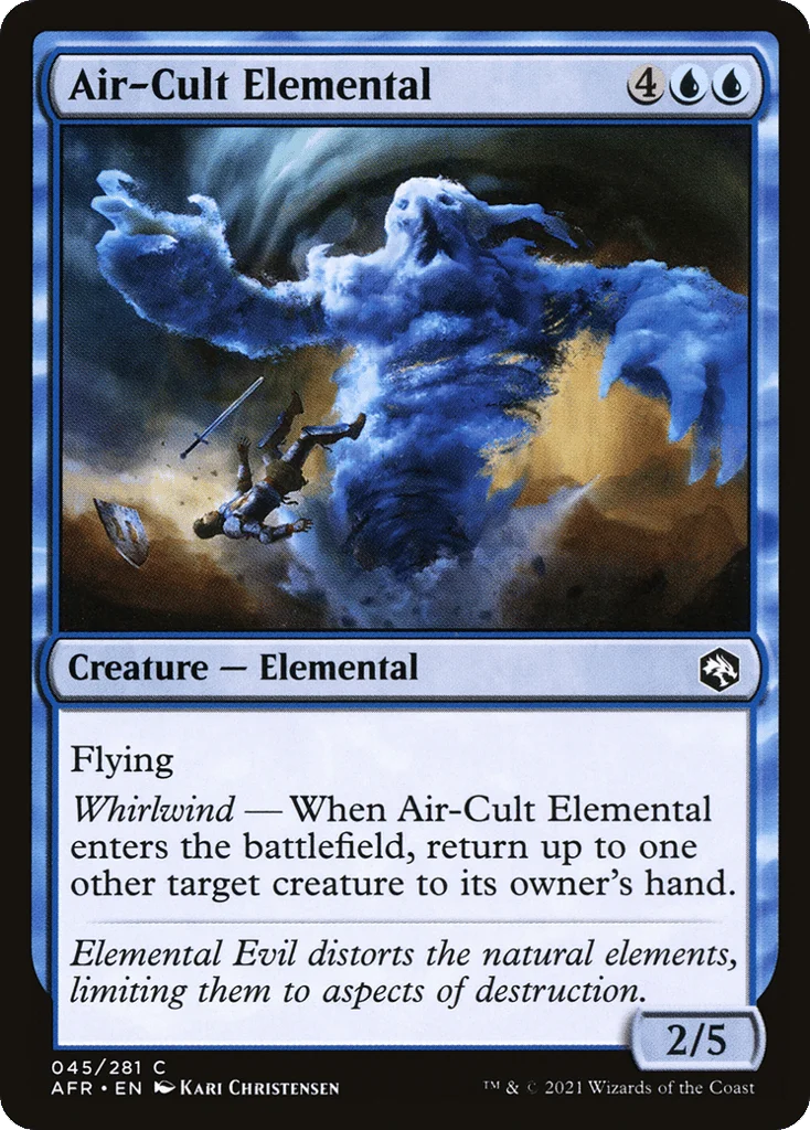 Air-Cult Elemental · Adventures in the Forgotten Realms