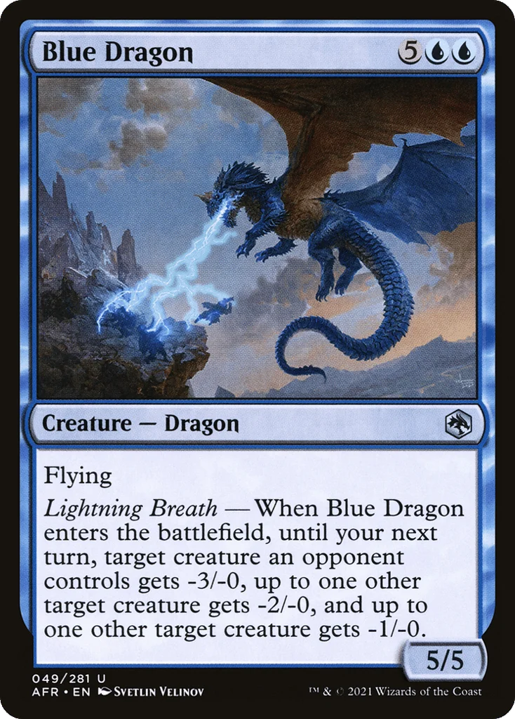 Blue Dragon · Adventures in the Forgotten Realms