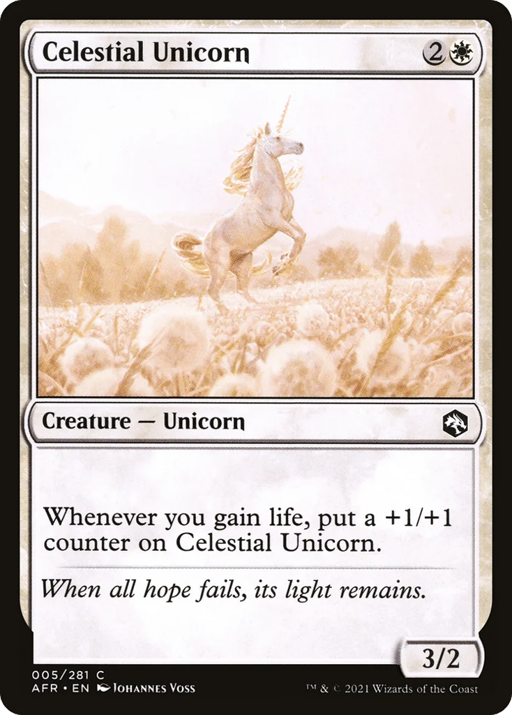 Celestial Unicorn · Adventures in the Forgotten Realms
