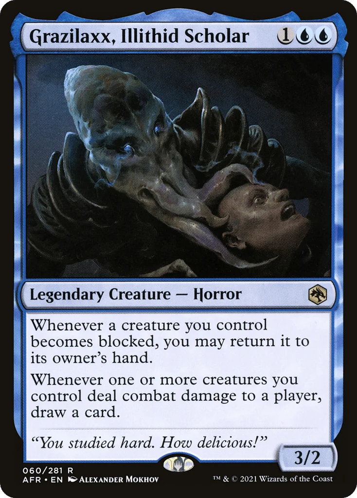Grazilaxx, Illithid Scholar · Adventures in the Forgotten Realms