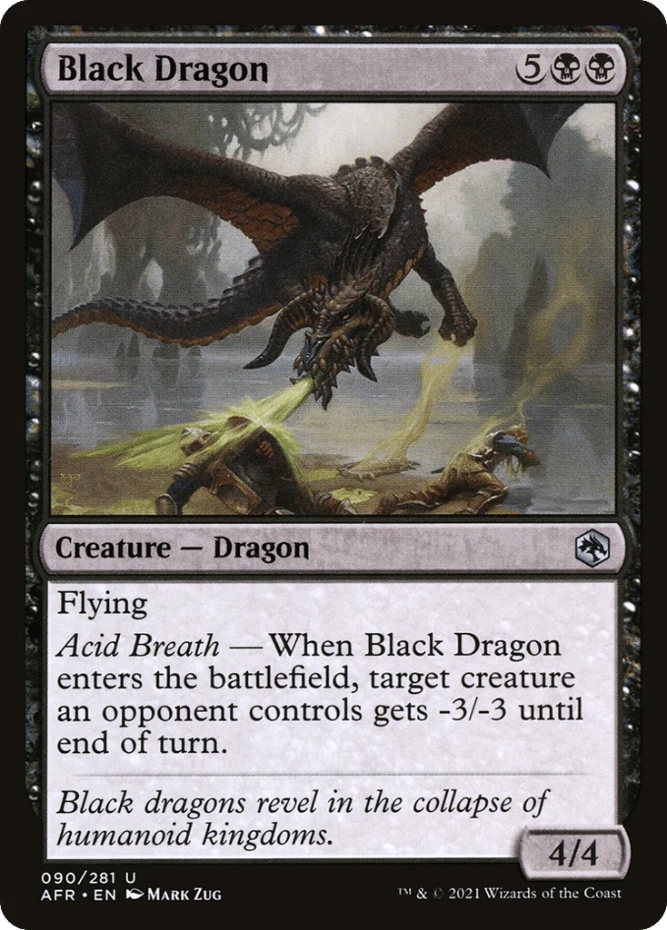 Black Dragon · Adventures in the Forgotten Realms